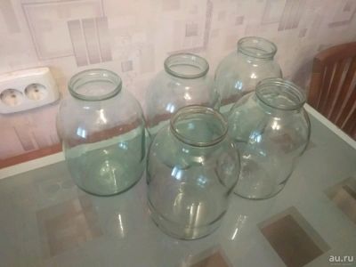 Лот: 13557415. Фото: 1. Банки 3 литра 5шт. Контейнеры, банки
