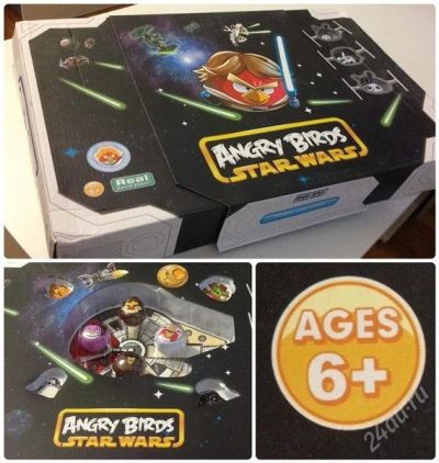 Лот: 2805796. Фото: 1. Настольная игра Angry Birds Star... Детские настольные игры