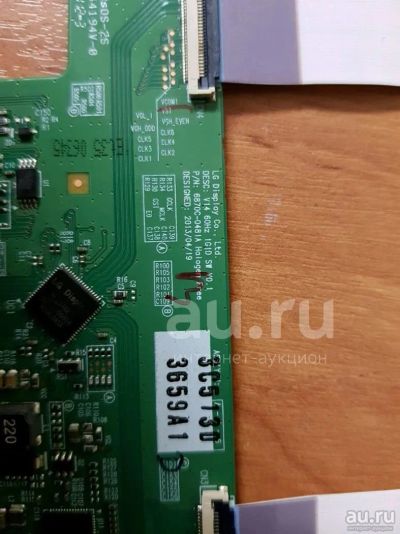 Лот: 18566623. Фото: 1. T-CON V14 60Hz 1G1D SW V0.1 6870C-0481A... Запчасти для телевизоров, видеотехники, аудиотехники