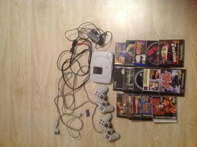 Лот: 5179174. Фото: 1. Sony Playstation 1 ( psone ) прошитая. Игровые приставки, консоли