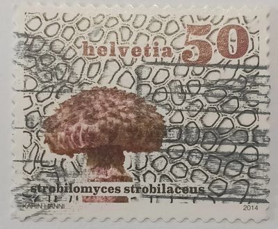 Лот: 25310664. Фото: 1. Марки_Швейцария, 50 Ct.- сентиме... Марки
