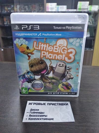 Лот: 16366462. Фото: 1. Little Big Planet 3. Лицензионный... Игры для консолей