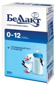 Лот: 4308902. Фото: 1. Cухая молочная смесь Беллакт 0-12. Детское питание