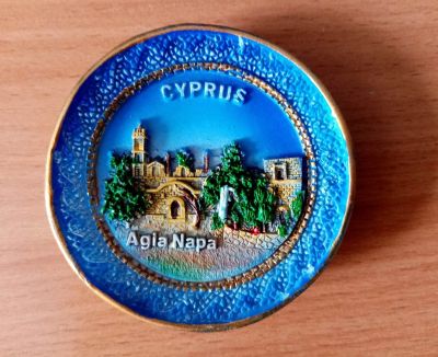 Лот: 15843463. Фото: 1. магнит сувенирный 4 Кипр. Магниты сувенирные