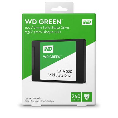 Лот: 15426507. Фото: 1. Накопитель SSD 240 ГБ WD Green... SSD-накопители