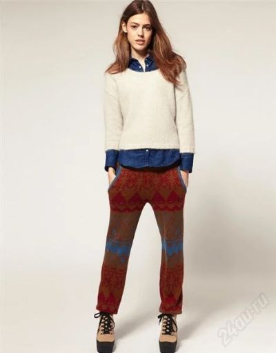 Лот: 1781391. Фото: 1. штаны женские ASOS 100% хлопок. Брюки, шорты