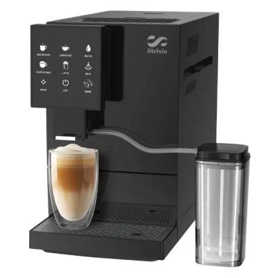 Лот: 24433080. Фото: 1. Кофемашина Stelvio AX 100 Black. Чайники, кофемашины, кулеры