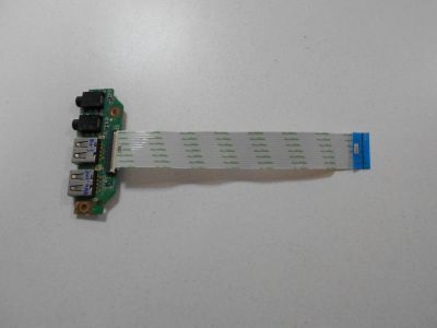 Лот: 12089065. Фото: 1. Плата usb портов и audio разъемов... Платы расширения, контроллеры, доп. порты
