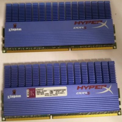 Лот: 10772226. Фото: 1. Kingston DDR3 4gb KIT (2gb+2gb... Оперативная память