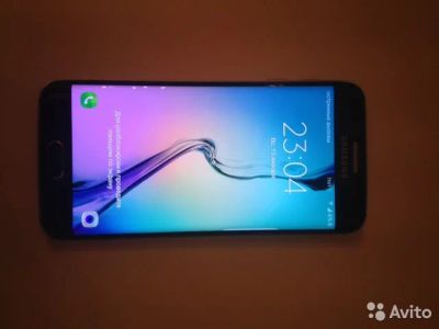 Лот: 8879399. Фото: 1. Samsung Galaxy S6 Edge 32 gb(на... Смартфоны
