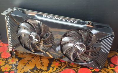 Лот: 19283933. Фото: 1. Palit GeForce GTX 1660 Super Gaming... Видеокарты