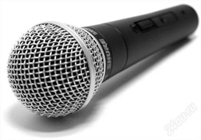 Лот: 1570908. Фото: 1. Shure sm58. Студийные микрофоны, радиомикрофоны и радиосистемы