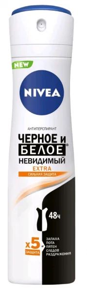Лот: 19121078. Фото: 1. Nivea Невидимая Защита Для Черного... Женская парфюмерия