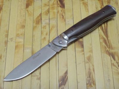 Лот: 9122882. Фото: 1. Нож складной "Полоз". Сталь 65Х13... Ножи, топоры