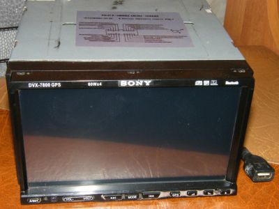 Лот: 5323567. Фото: 1. автомагнитола SONY DVX 7800 GPS. Автомагнитолы