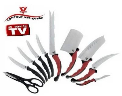 Лот: 7048010. Фото: 1. Набор ножей Contour Pro. Повторно... Столовые приборы, ножи