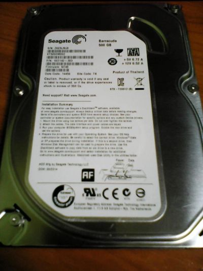 Лот: 7314102. Фото: 1. Жесткий диск. Жёсткие диски (HDD)