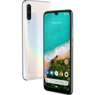 Лот: 15598484. Фото: 1. Новый Xiaomi Mi A3 128GB Белый... Смартфоны