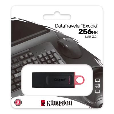 Лот: 25124853. Фото: 1. Новая Флешка Kingston DataTraveler... USB-флеш карты