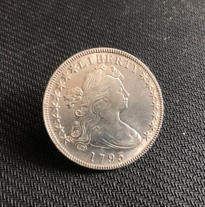 Лот: 11750309. Фото: 1. Америка 1795 год с рубля. Америка