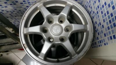 Лот: 9151115. Фото: 1. Литые диски R16 на Паджеро 3... Диски
