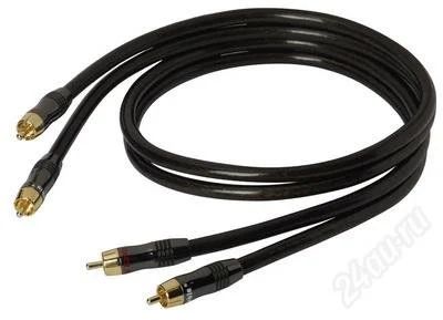 Лот: 2749602. Фото: 1. Стерео-кабель Real Cable ECA 0... Автомагнитолы