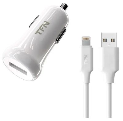 Лот: 24951926. Фото: 1. Автомобильное_З\У - USB_1A TFN... Зарядные устройства, блоки питания, адаптеры сетевые для смартфонов