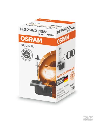 Лот: 15606983. Фото: 1. Галогенновые Лампы H27W\2 Osram... Детали тюнинга