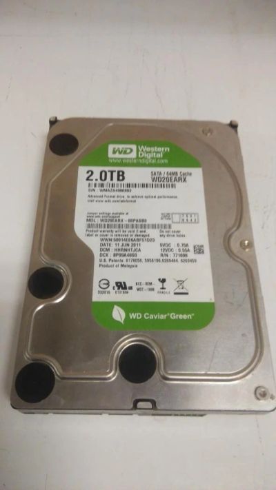 Лот: 5039412. Фото: 1. Жесткий диск 2Tb. Жёсткие диски (HDD)