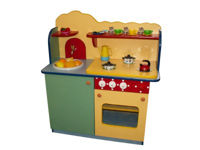 Лот: 9607493. Фото: 1. Кухня игровая малая. Мебель для детских садов