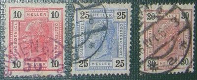 Лот: 10444654. Фото: 1. Австрия 1899 Used нс 1. Марки