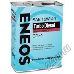 Лот: 5721749. Фото: 1. Eneos Diesel CG-4 Turbo 15w40... Масла, жидкости