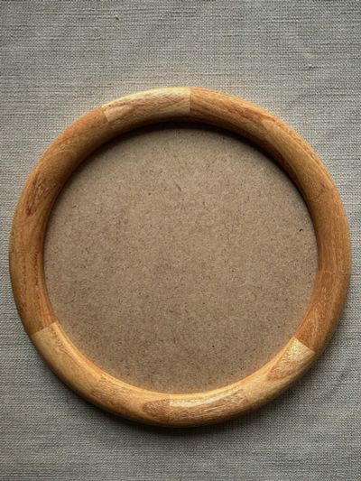 Лот: 23310194. Фото: 1. Рамка круглая KK/home, ручная... Другое (ручная работа)