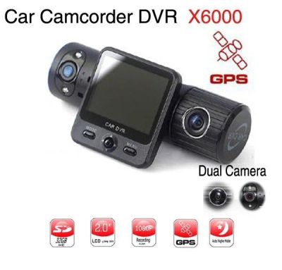 Лот: 9408920. Фото: 1. car camcorder dvr x6000. Видеорегистраторы,  радар-детекторы, системы парковки