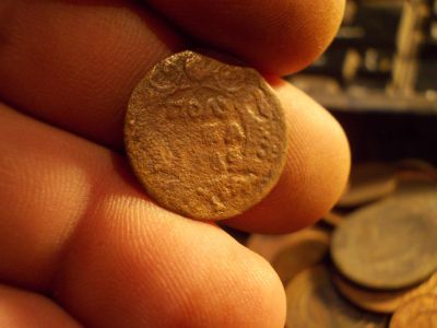 Лот: 12365286. Фото: 1. Полушка 1735 года. Распродажа!. Россия до 1917 года