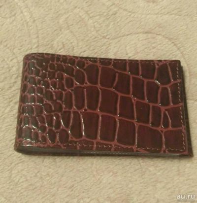 Лот: 12735044. Фото: 1. Визитница кожаная. Бумажники, кошельки, портмоне