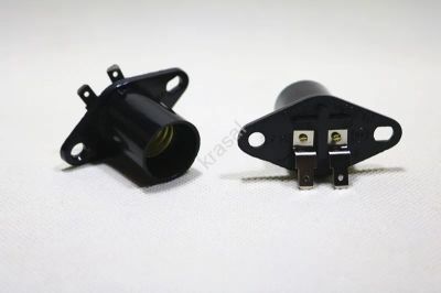 Лот: 20587508. Фото: 1. Патрон лампочки СВЧ E14-A 2A 250V. Запчасти для микроволновок, мини-печей