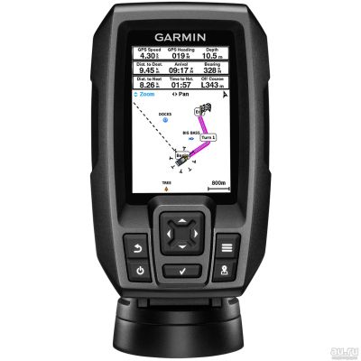 Лот: 18273079. Фото: 1. Эхолот Garmin Strike 4 с транцевым... Эхолоты