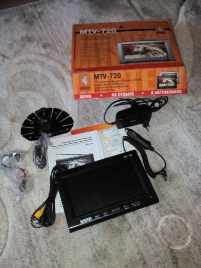 Лот: 5350122. Фото: 1. MTV 720 7'' широкоформатный (16... Телевизоры