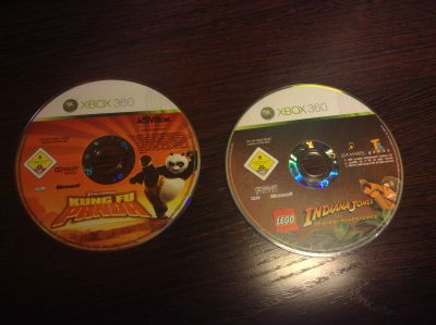 Лот: 6191135. Фото: 1. Две игры на XBOX 360 Kung Fu Panda... Игры для консолей
