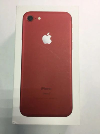 Лот: 10902293. Фото: 1. Коробка iPhone 7 Red. Коробки, инструкции