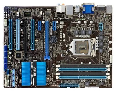 Лот: 4129982. Фото: 1. ASUS P8Z68-V LX. Материнские платы