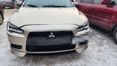 Лот: 20267020. Фото: 1. Капот на Mitsubishi Lancer X... Кузов