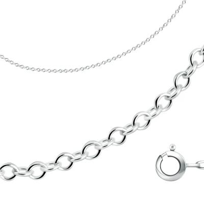 Лот: 23791730. Фото: 1. Серебряная цепочка Якорь. Цепочки