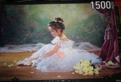 Лот: 15252027. Фото: 1. Картина из пазл маленькая балерина. Картины, гравюры