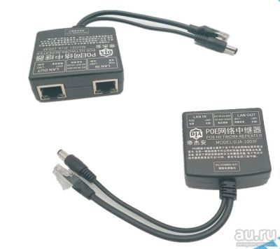 Лот: 14355479. Фото: 1. POE repeater 24-60V/12V2A репитер... Видеонаблюдение