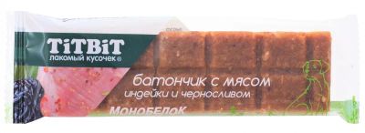 Лот: 19332386. Фото: 1. Титбит Батончик с мясом индейки... Корма