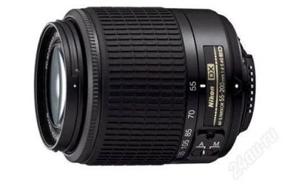 Лот: 932361. Фото: 1. Nikon AF-S Nikkor 55-200 1:4-5... Объективы