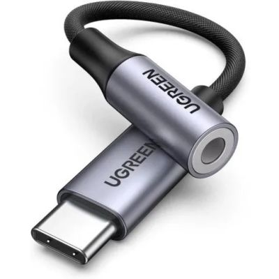 Лот: 24848667. Фото: 1. Адаптер UGREEN AV161 USB-C to... Наушники, гарнитуры