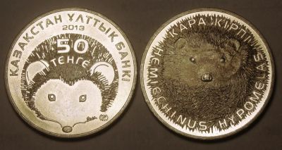Лот: 4116713. Фото: 1. Казахстан 50 тенге 2013 г. Длинноиглый... Страны СНГ и Балтии